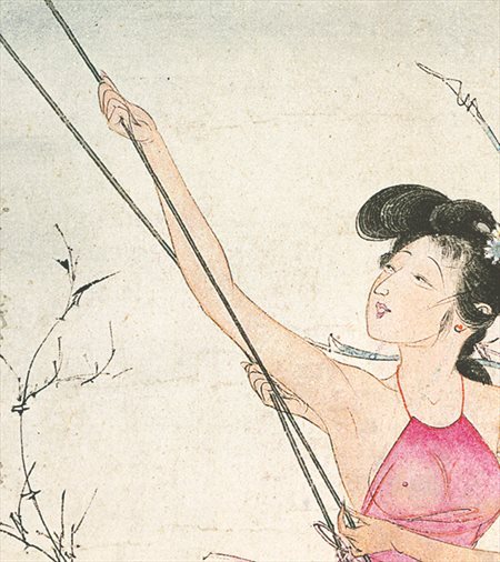 惠水县-胡也佛的仕女画和最知名的金瓶梅秘戏图